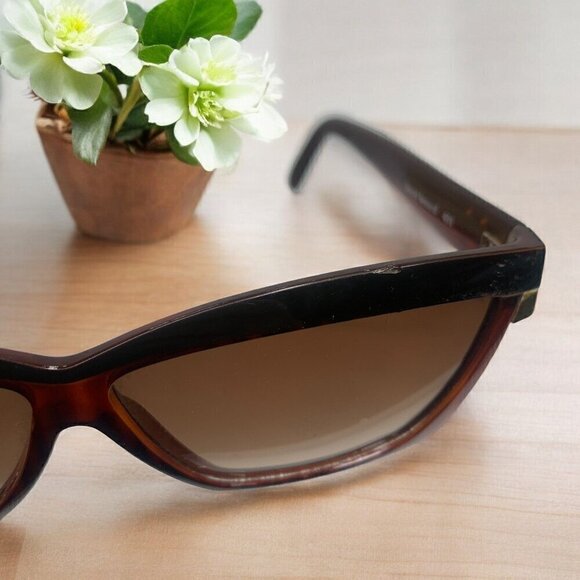 Harve Benard Sunglasses 401 Brown Frames Brown Gradient Lenses Made in Italy main image 8